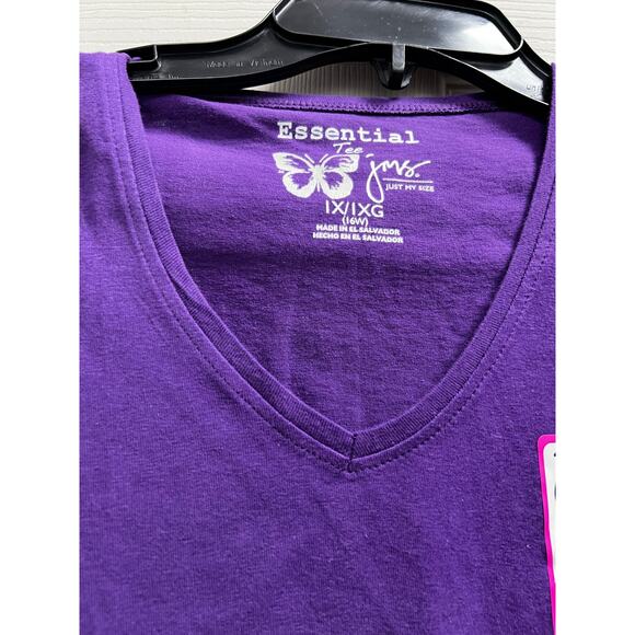JMS bundle of four basic essentials staple dress tees NWT plus sz 1X 16W - Picture 3 of 13